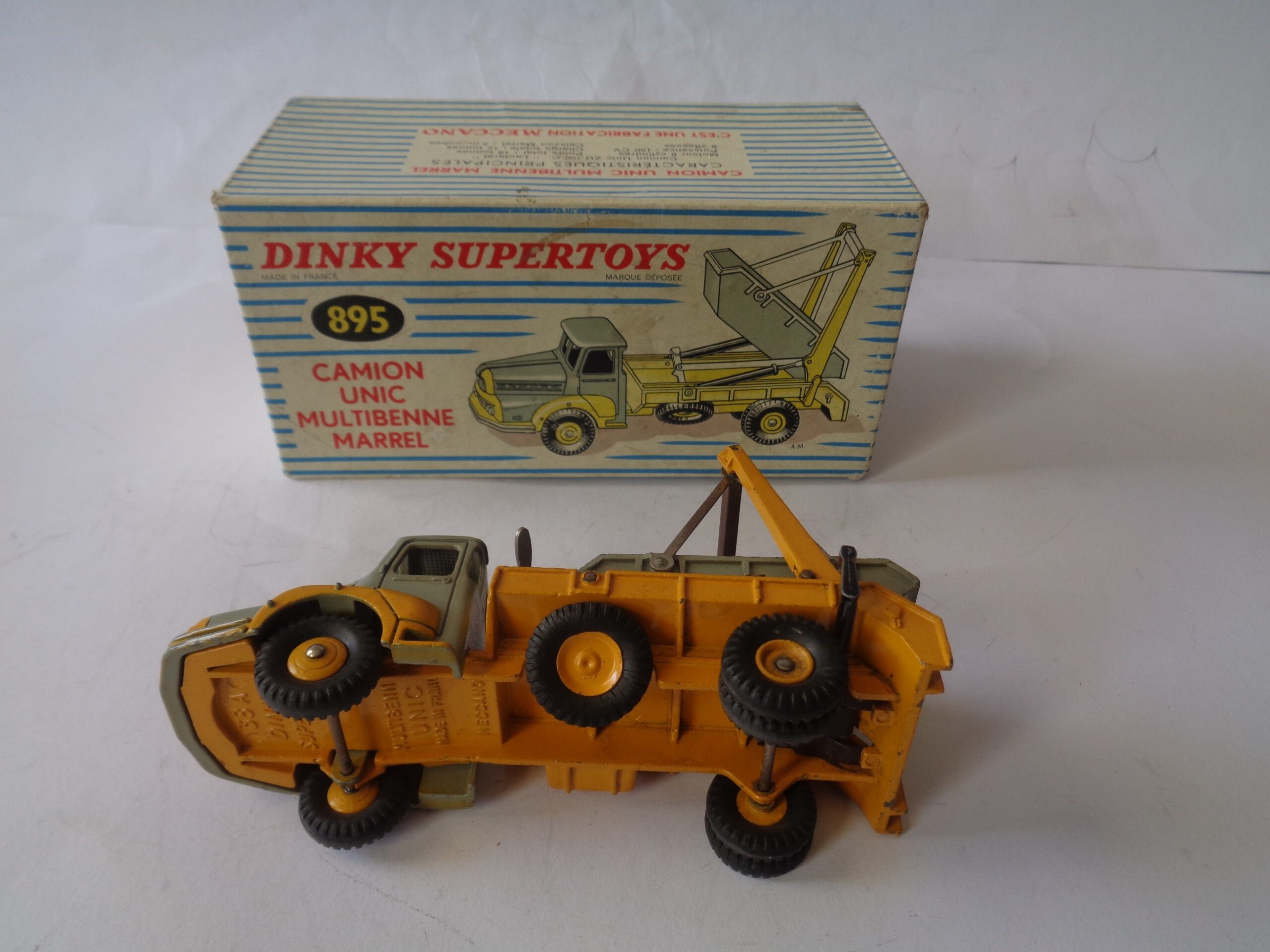 Dinky Supertoys Camion Unic Multibenne Marrel With Box Toy Paradise