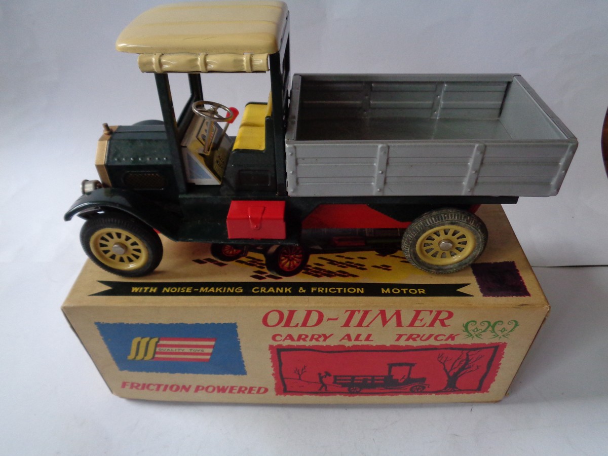 SSS Old-Timer Carry All Truck with Box (friction) - Toy Paradise