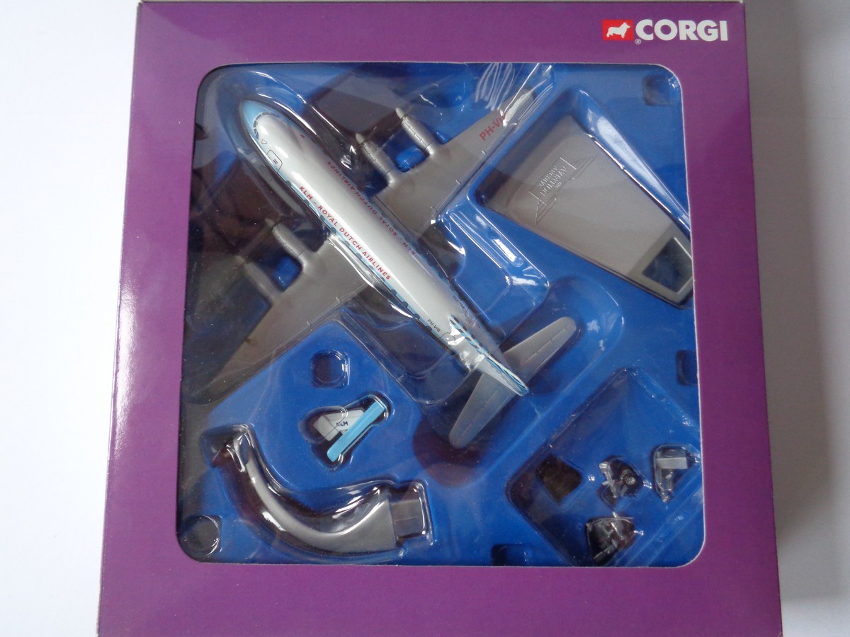Corgi Vickers Viscount 803 - PH-VIB - KLM - 1966 with Box - Toy
