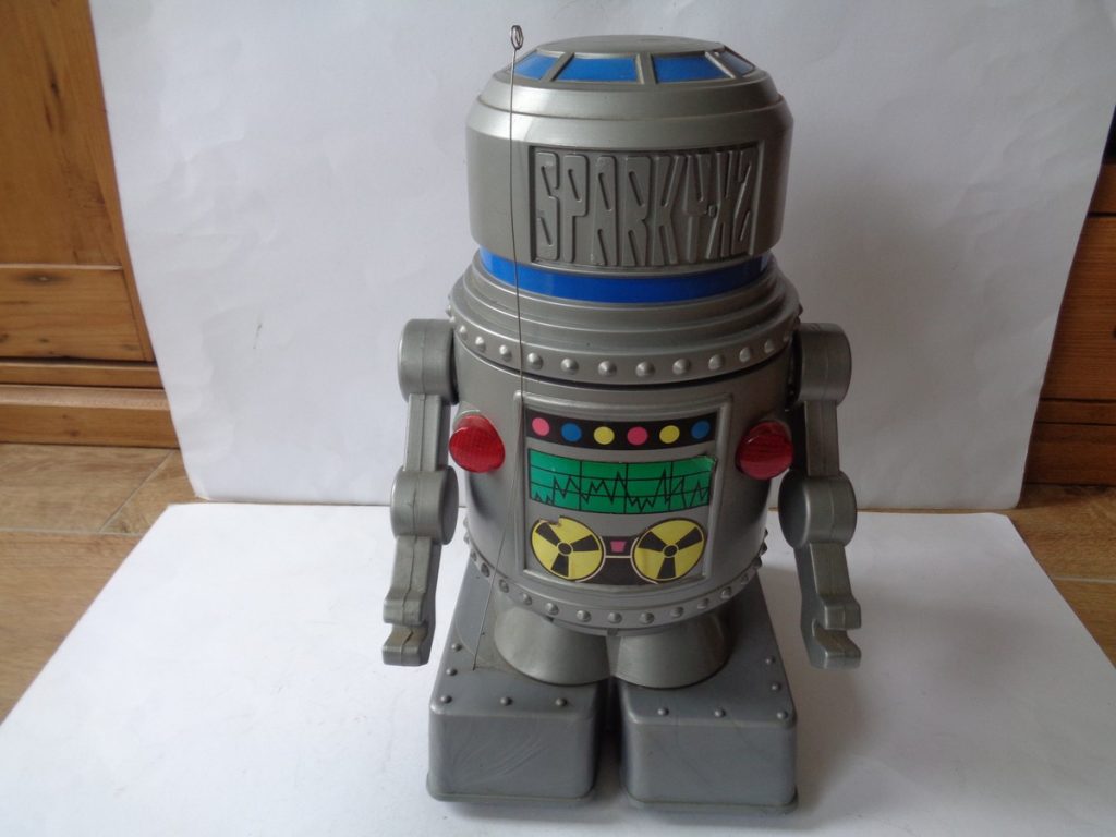 Sparky Xz Robot Custom Industries Battery Operated Toy Paradise