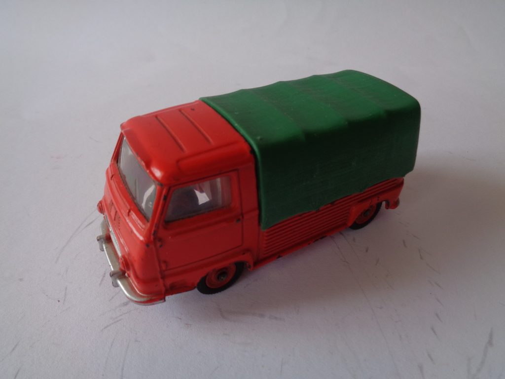 Dinky Toys Ancien – Estafette Renault Bâchée, Référence 563, Avec Capote D’origine