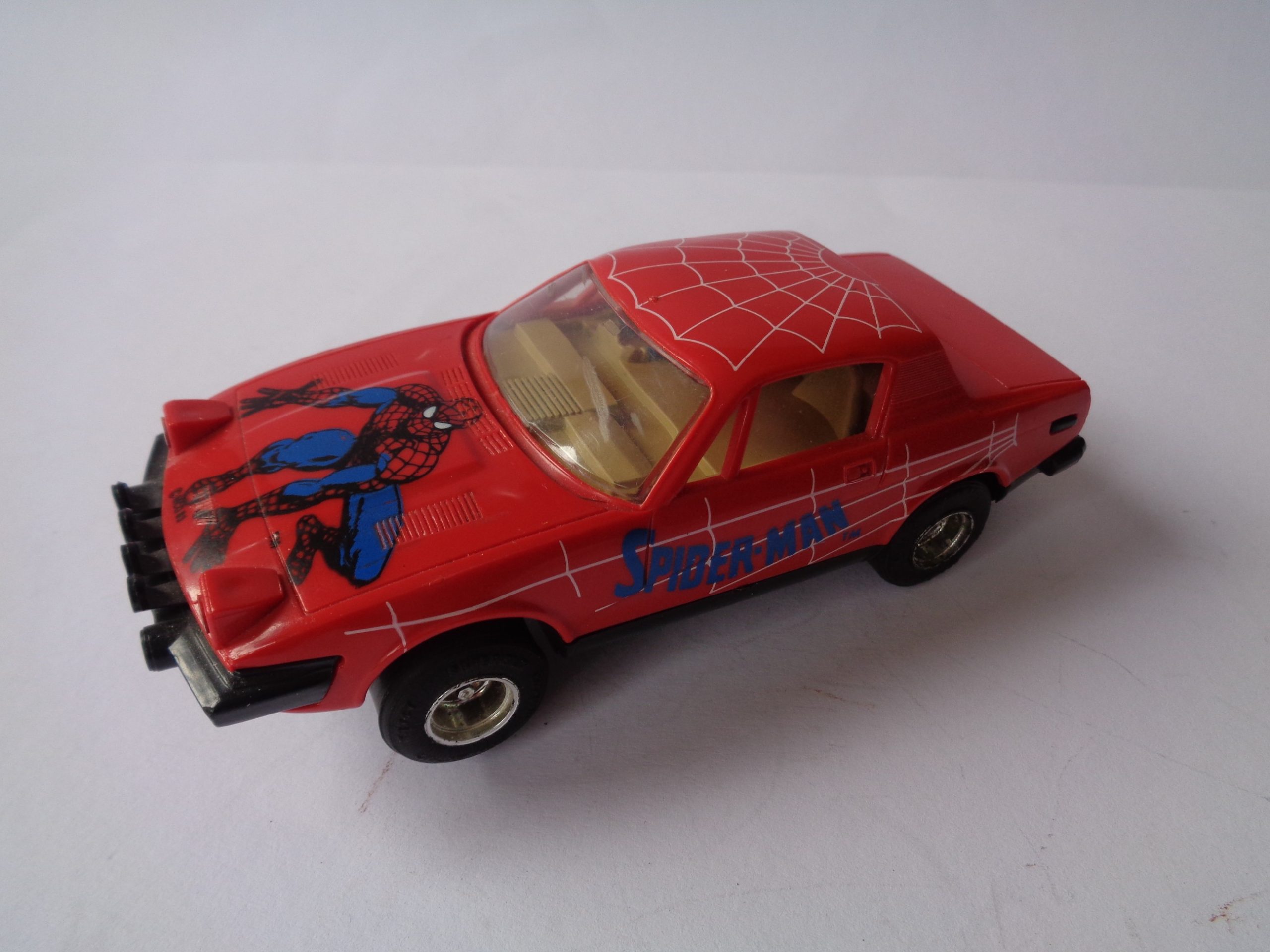 Spiderman scalextric shop