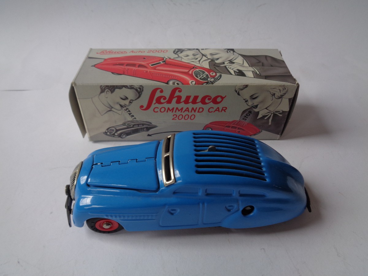 Schuco Command Car 2000 with Box (wind-up)