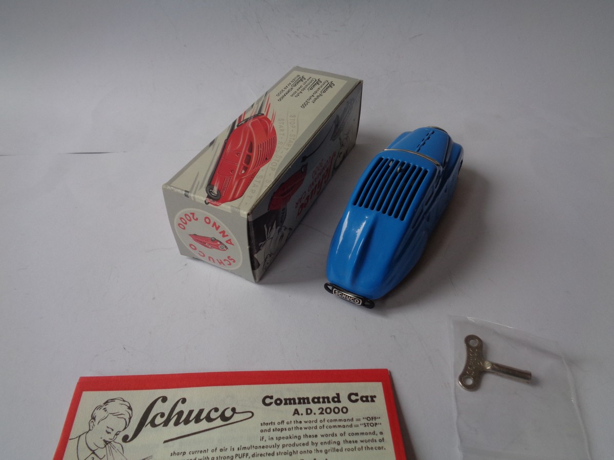 Schuco Command Car 2000 with Box (wind-up)