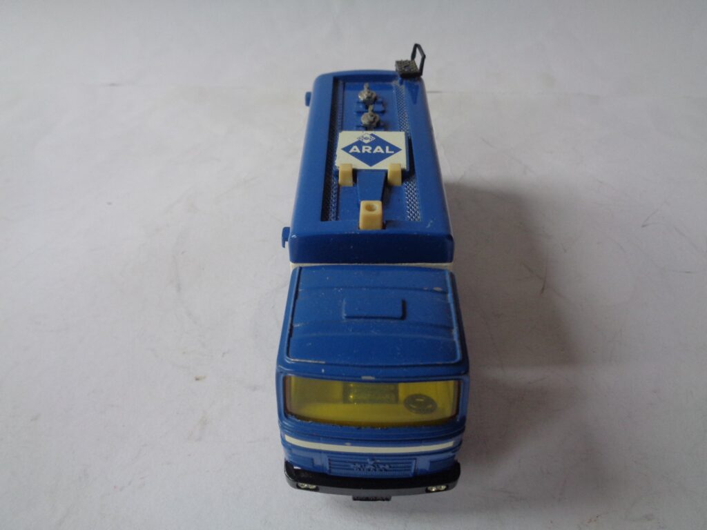Camion MAN + Citerne ARAL 3 Essieux – Siku 1/87 – Modèle Réduit Neuf