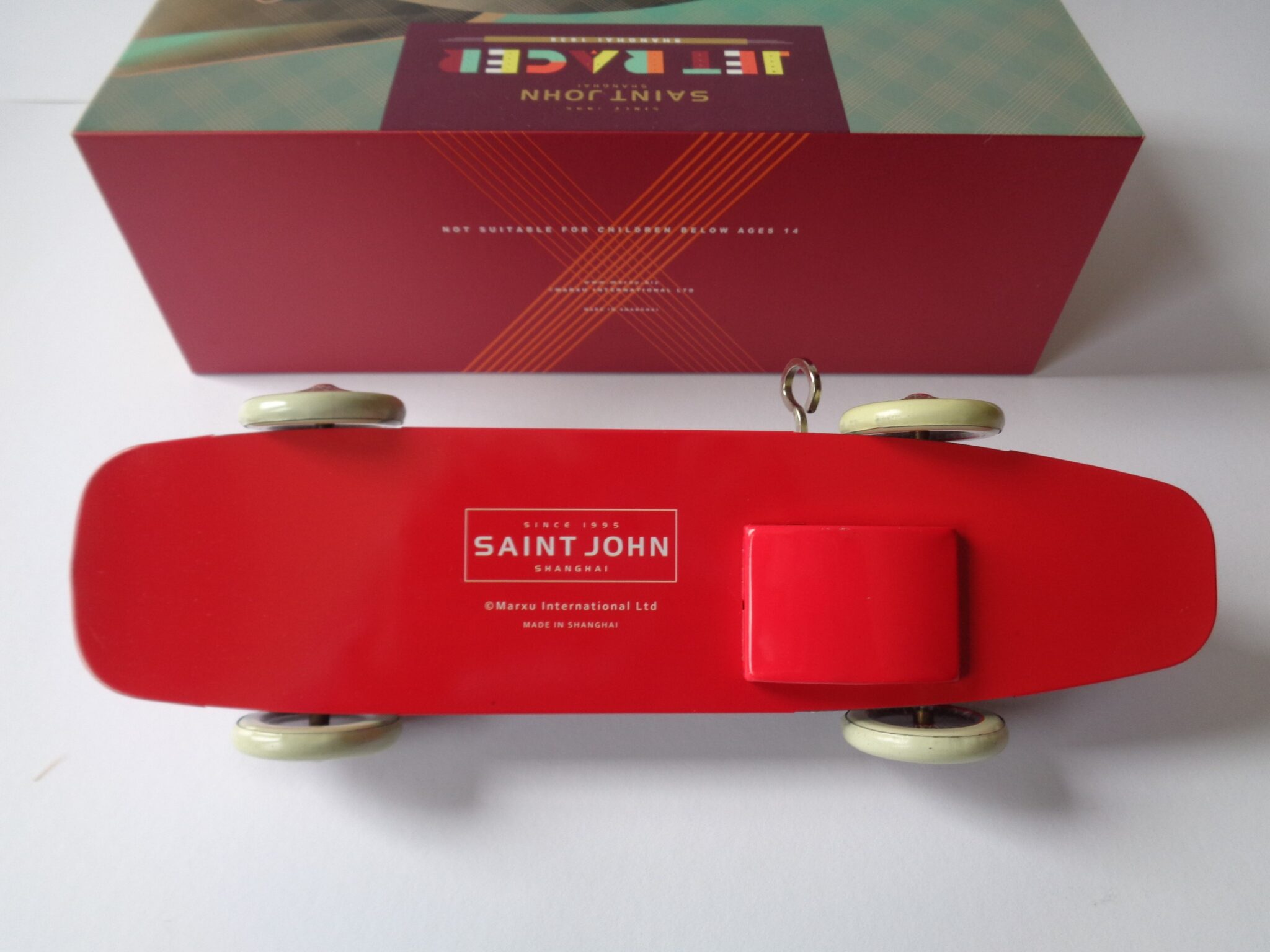 Marxu / Saint John Jet Racer with Box (wind-up) - Toy Paradise