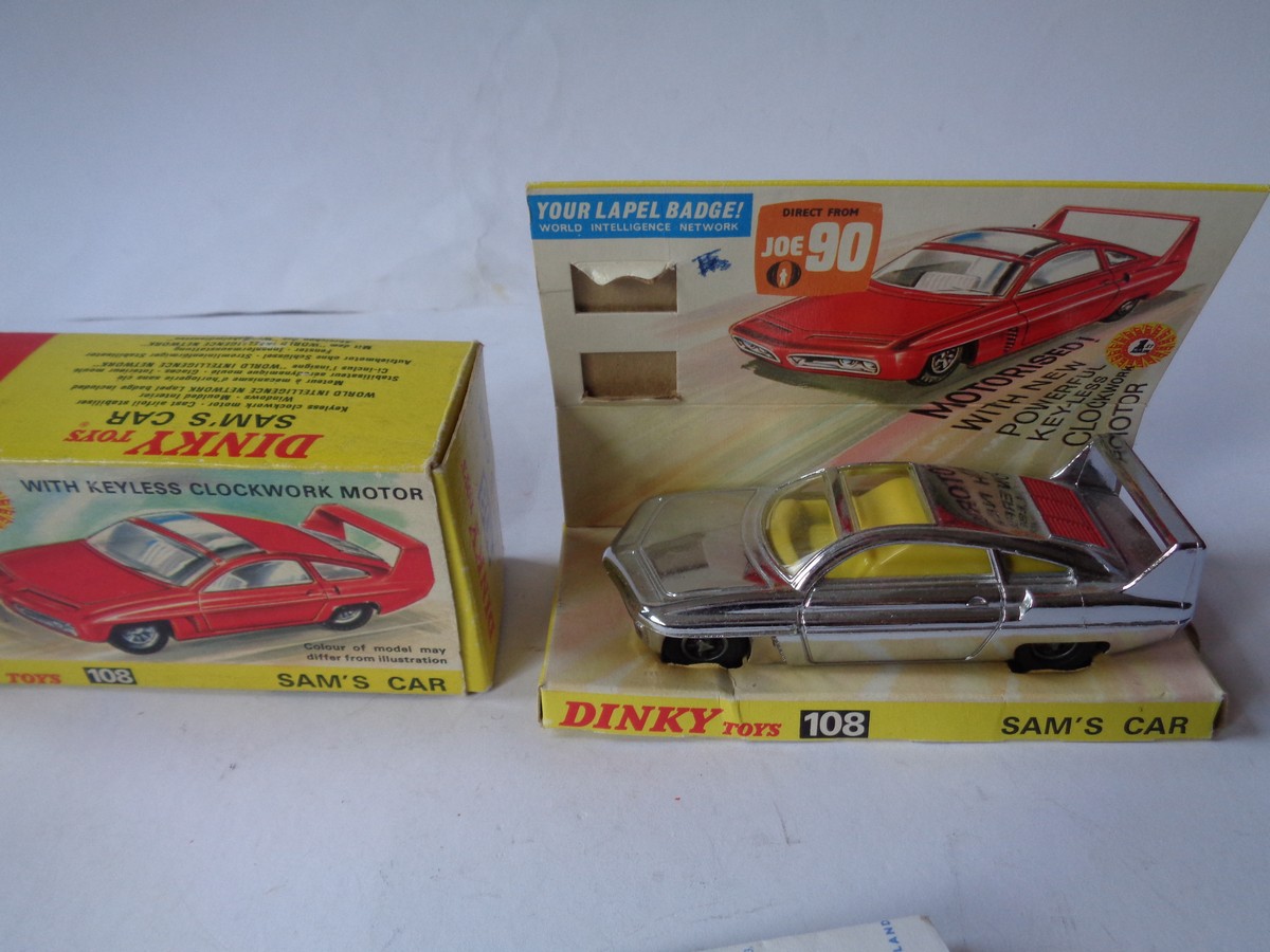 Dinky Toys 108 Joe 90 – Sam's Car with Box - Toy Paradise