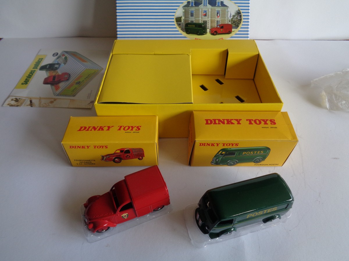 Dinky Toys Atlas 25 B.D Coffret Services Publics Set in Box - Toy