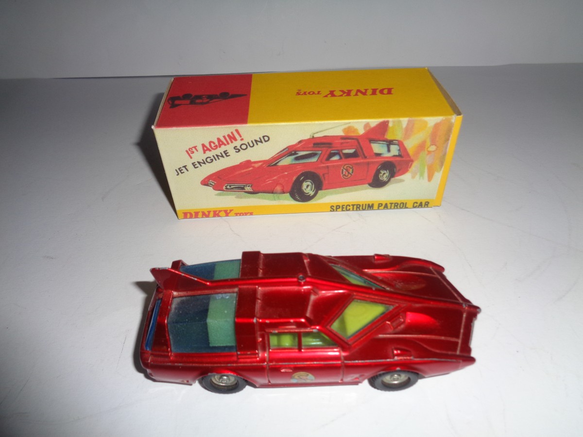 Dinky Toys 103 Captain Scarlet Spectrum Patrol Car with replica