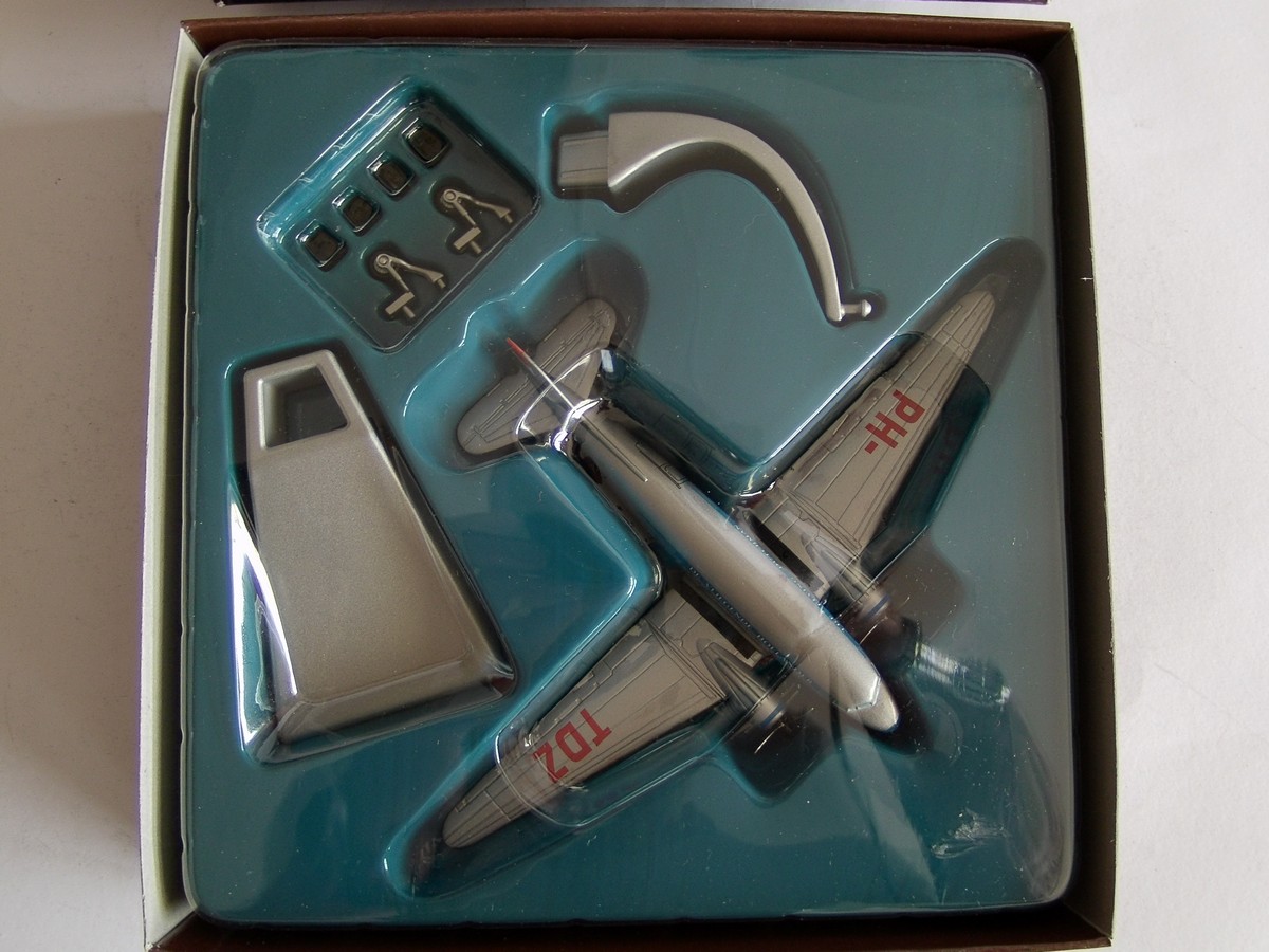 航空機・ヘリコプター Corgi Classics Frontier Airlines 1/144 Corgi The Aviation Archive, Frontier Airlines Douglas DC3 - KLM