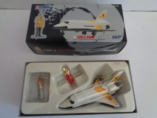 Corgi Classics James Bond 007 Space Shuttle & Hugo Drax Figure in Box.