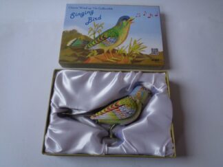 Welby- Tin Treasures Singing Bird with Box (wind-up)