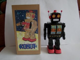 Electron Robot Black with Box (battery-operated)