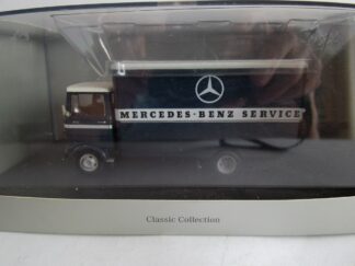 Schuco Mercedes Benz LP 608 Kasten Truck "Mercedes Benz Service" in Box