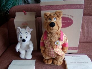 Steiff Tom Poes and Olivier B. Bommel Bear's with Box