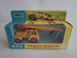 Matchbox K-14 King Size Jumbo Crane with Box